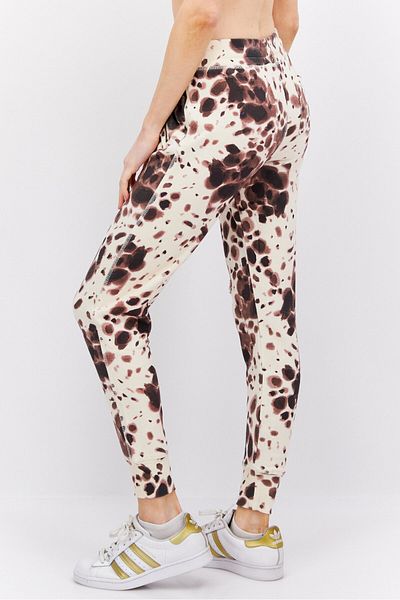 Nphilanthropy Women Regular Fit Allover Print Sweatpants, Beige