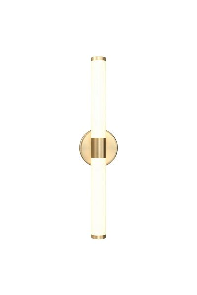 MAYTONI Axis LED sconce MOD106WL-L10G3K, 10W, 1050lm, warm light, IP20, gold,