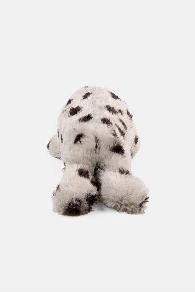 Eco Pals Harbor Seal Pup Plush Toy 10 cm, Light Grey