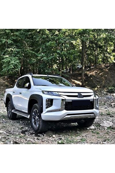 DELUXETUNING Set 6 protectii aripa overfendere, compatibil Mitsubishi L200 2020->, plastic ABS