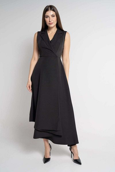Nichii Women's Solid Sleeveless Maxi Dress