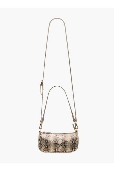 Flora Bella by Shoexpress Flora Bella Quilted Shoulder Bag with Detachable Strap and Zip Closure