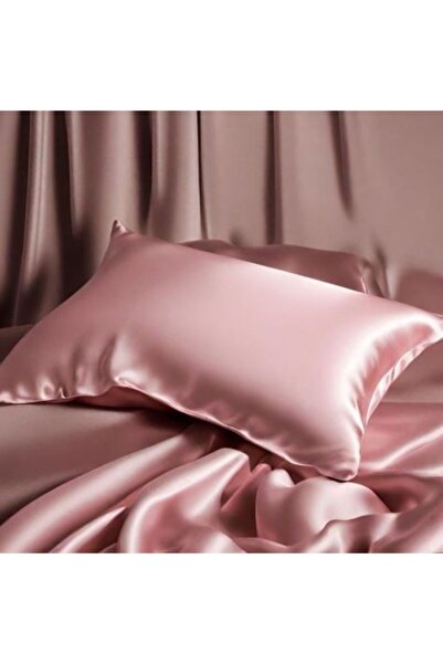 Marsilyan Non-Sweat Silk Satin Pillowcase Set of 2 50X70 Pink