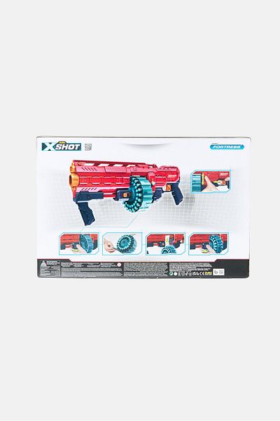 X-Shot XSHOT X- Excel Fortress Blaster With 48 Darts