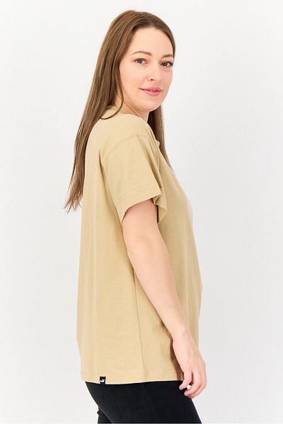 Puma Women Sportswear Fit Short Sleeves Outdoor T-Shirt, Tan