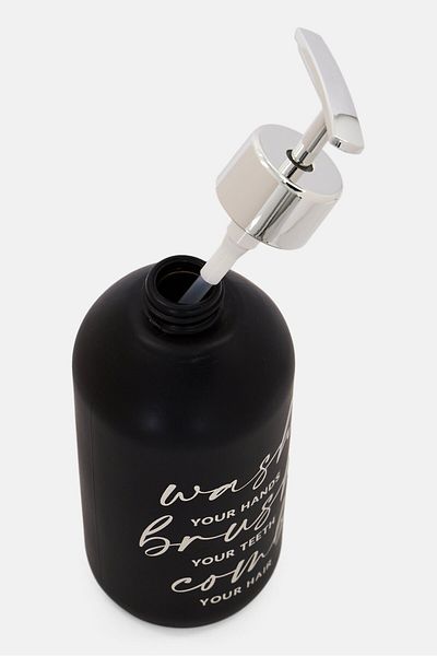 Bath Bliss Opaque Glass Soap Dispenser 500 ml, Assorted