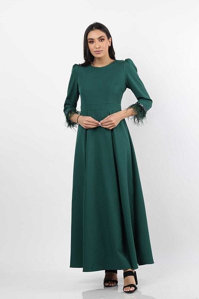 Nichii Women's Long Sleeve Maxi Dress