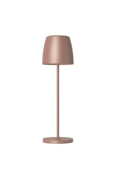 Tescomak Rechargeable touch led table lamp with telescopic rod, 200LM brown