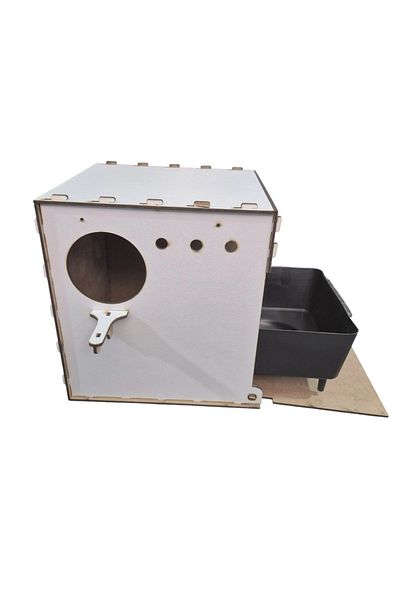 AquaHome Parrot and Budgie Nest with Follus 20X22X18 cm
