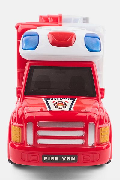 Bohui Toys No 661-178 Fire Control Storage Push And Play, Red Combo