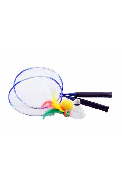 Longfield Games Mini badminton set 2 rackets 1 shuttlecock and 2 balls