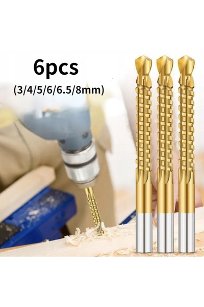 Rosfix Burghiu zimțat pentru lemn 6 buc.