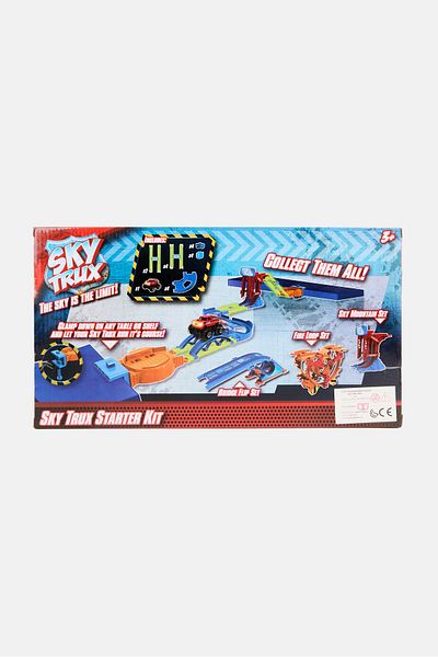 Happyline Happy Line Sky Trux With 1 Car And 31 Pieces Set, Assorted