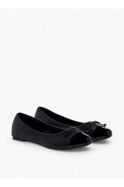 Flora Bella by Shoexpress Flora Bella Bow Accent Slip-On Ballerina Shoes