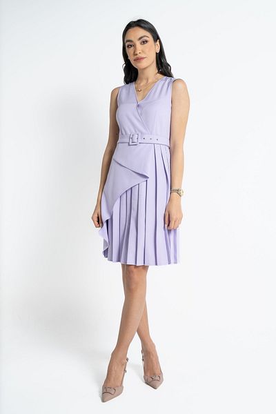Nichii Classic Short Pleated Dress without Sleeves