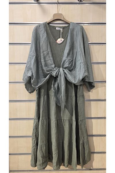 Park Moda Italian Covered Linen Dress