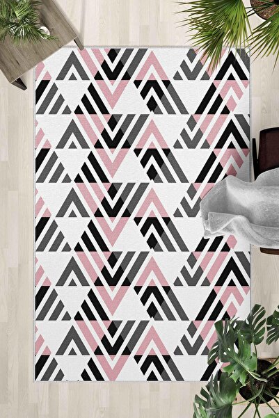 Monnhein سجادة قابلة للغسل بقاعدة مضادة للانزلاق – سجادة طباعة رقمية حديثة لل...