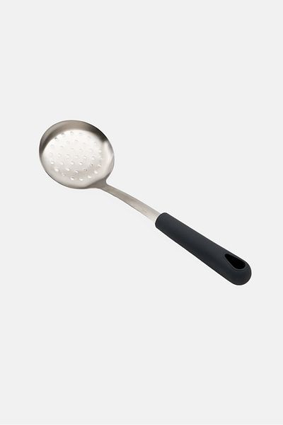 BEBEHOME Stainless Steel Skimmer, Silver