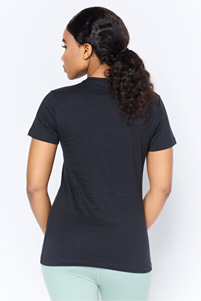 adidas Women Sportswear Fit Short Sleeve Outdoor T-Shirts, Black