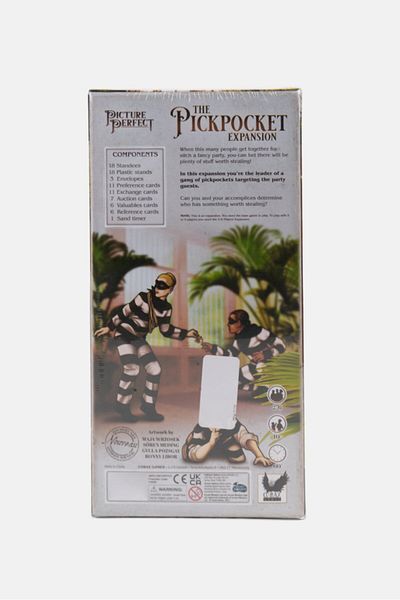 Arcane Wonders Picture Perfect The Pickpocket Expansion Board Game, Black