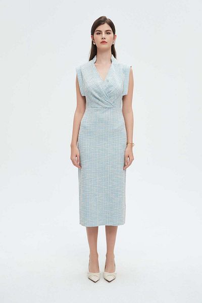 Nichii Sleeveless Midi Dress for Women