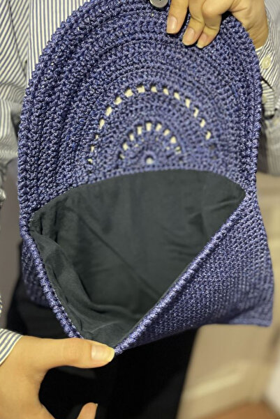 Uretti - Necla 1824 5631 Ручна робота з макроме, квітковий мотив, бісер, детальна обробка, клатч-сумочка / La