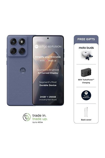 Motorola Edge 60 Fusion 5G Dual SIM Pantone Slipstream Grey 12GB RAM 256GB