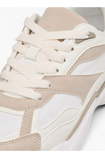 Flora Bella by Shoexpress Flora Bella Panelled Lace-Up Sneakers