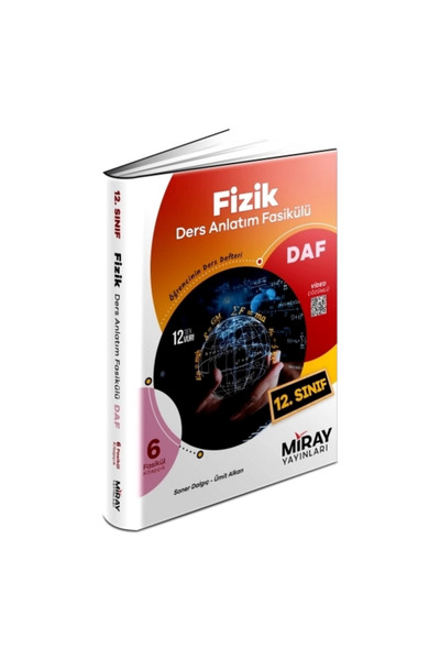 Miray Yayınları Miray 12. Sınıf Fizik Daf Ders Anlatım Fasikülleri 2026-2027