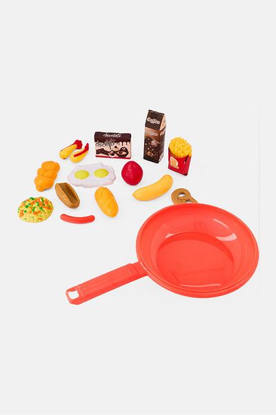 Ton O' Fun 16 Pieces Kitchen Pot Playset