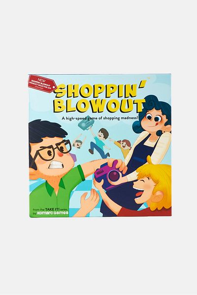 Komarc Games Shopping Blowout Board Game