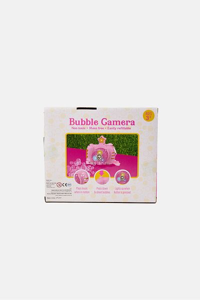 Bubble Mania Lights And Music Bubble Camera