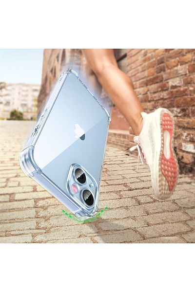 Ugreen Carcasă de gel pentru iPhone 14 Plus cu colțuri întărite Carcasă de protecție transparentă