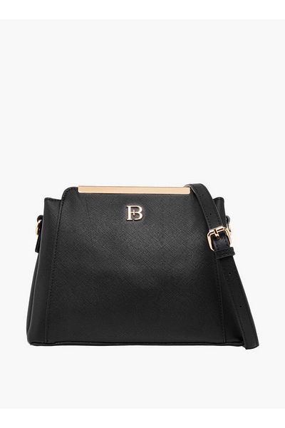Flora Bella by Shoexpress Flora Bella Solid Crossbody Bag with Detachable Strap