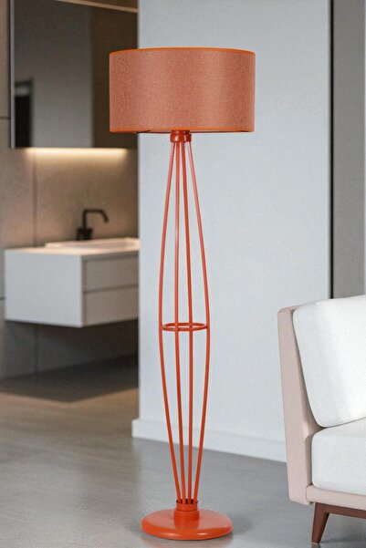 Lumexx HEDAR TURUNCU LAMBADER SİLİNDİR HASIR TURUNCU ABAJURLU