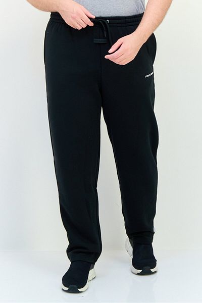 Core Elements Men Brand Logo Sweatpants, Black