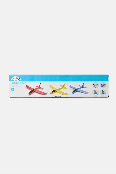 Ton O' Fun Flying Foam Glider, Assorted