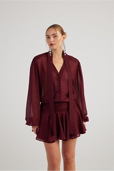 Markano Vanesa Dress Burgundy