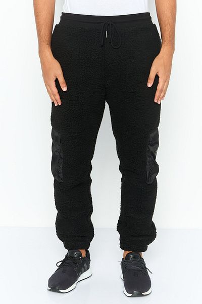 CROOKS CASTLES Men Regular Fit Textured Cargo Pant, Black