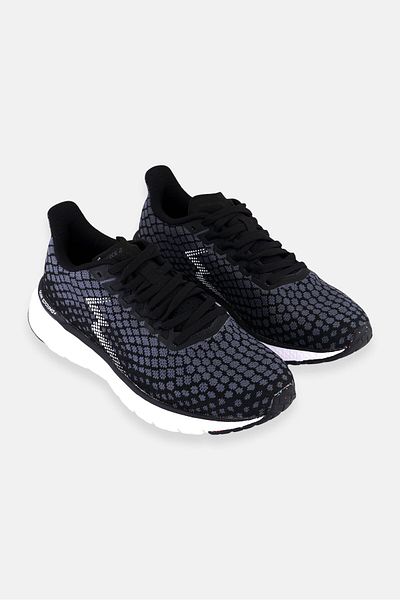 361Degrees Women Lace Up Running Sports Shoes, Black