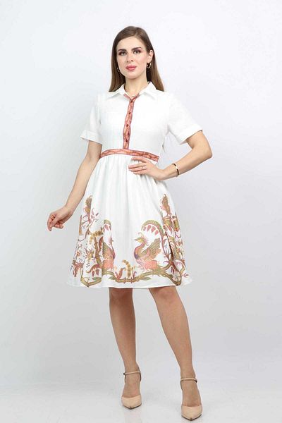 Nichii Floral Short Tulle Dress
