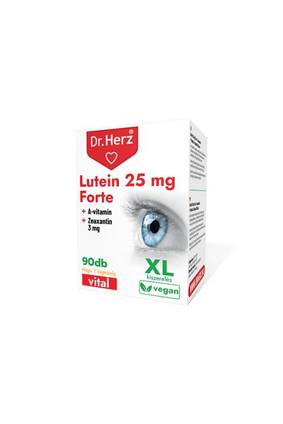 Dr Herz Capsule Luteina 25 mg Forte Dr Herz 90 buc