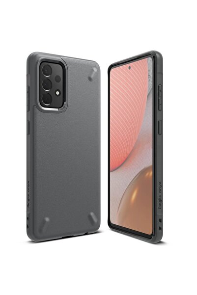 Ringke Carcasă ranforsată durabilă pentru telefonul GALAXY A72 4G ONYX, gri