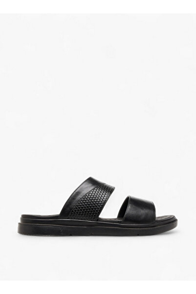 LBL by Shoexpress Textured Slip-On Comfort Sandals