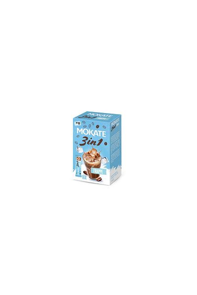 mokate Plicuri cafea instant, Mokate, Frappe 3 in 1, 15g, 16 plicuri