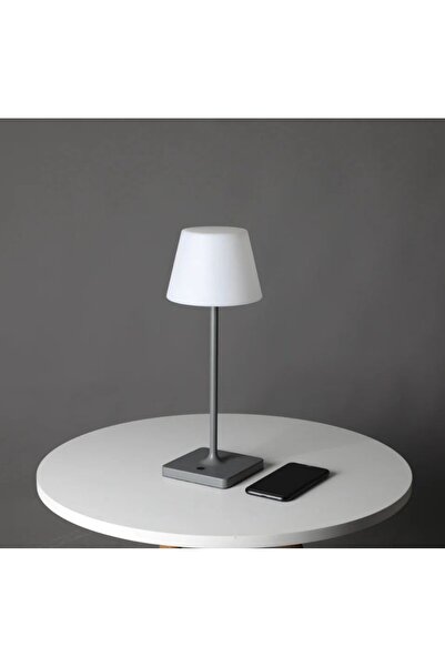 Tescomak Rechargeable lamp, 5w, 400lm, 3-speed touch control, gray