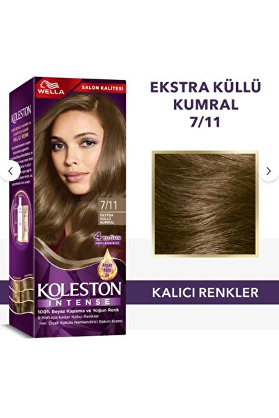 Wella Koleston İntense 7/11 Ekstra Küllü Kumral Saç Boyası