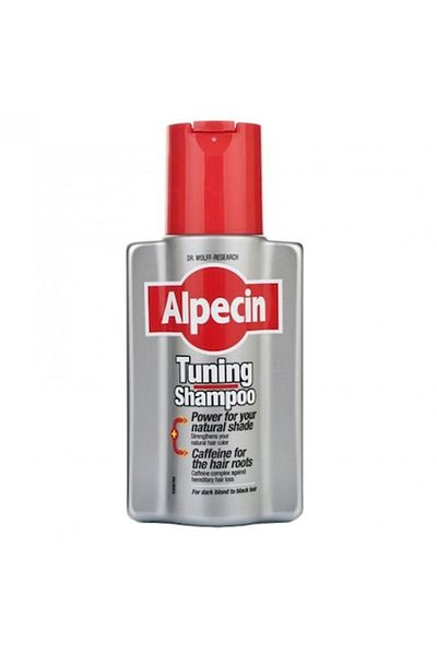 ALPECİN Șampon Tuning Black cu cafeină împotriva căderii părului, 200 ml