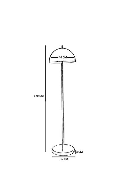 Lumexx BÜYÜK RETRO SARI LAMBADER