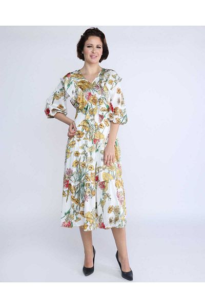 Nichii Floral Women's Midi Dress